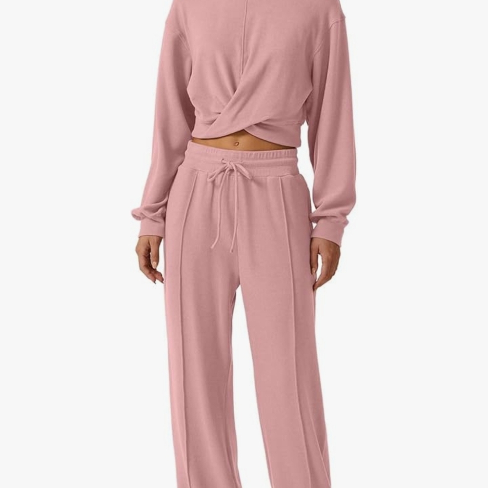 NWT Half Price Cozy Pink Lounge Set for Women